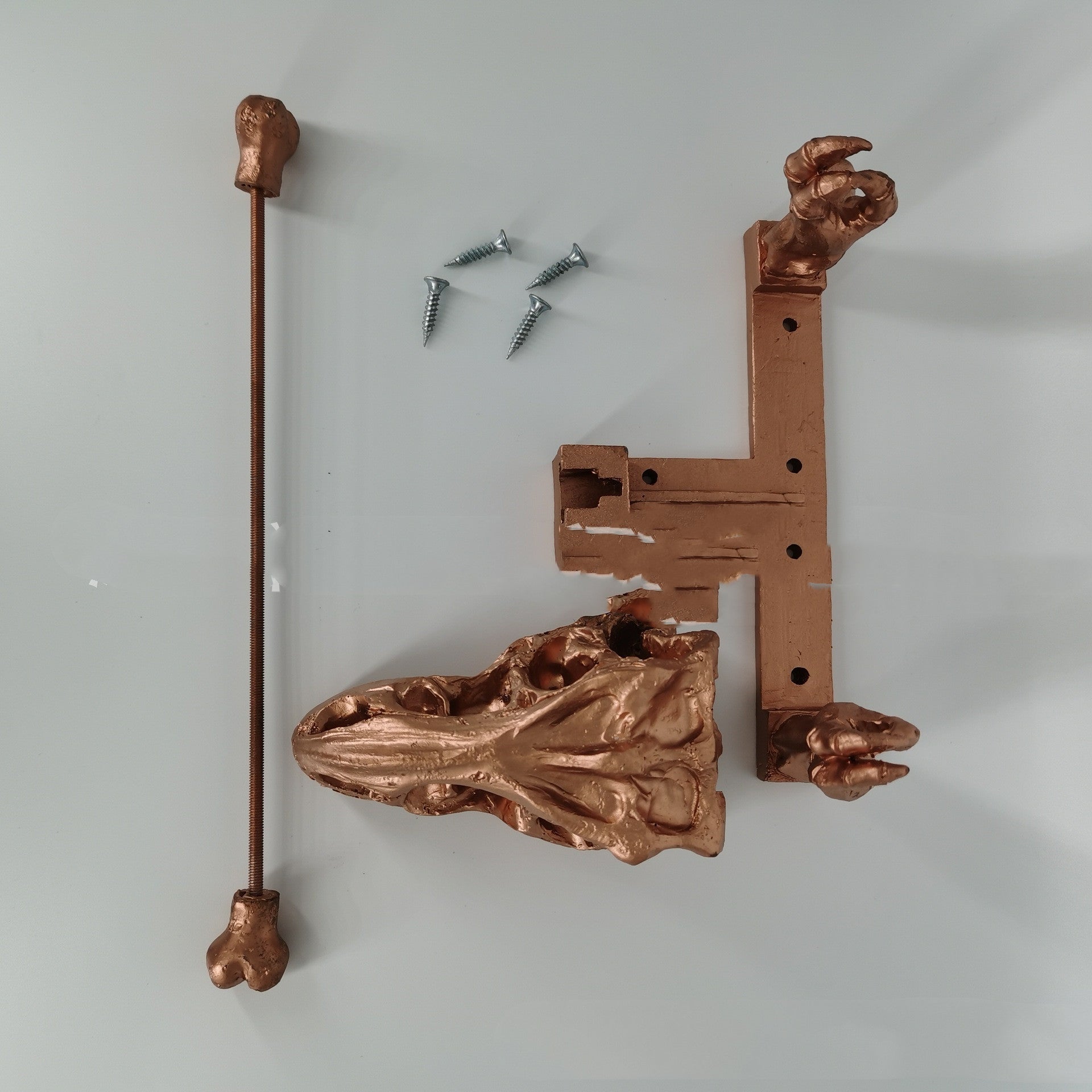 Unique dinosaur tissue holder for bathroom or kitchen decor