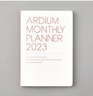Date Type Monthly Planner Calendar
