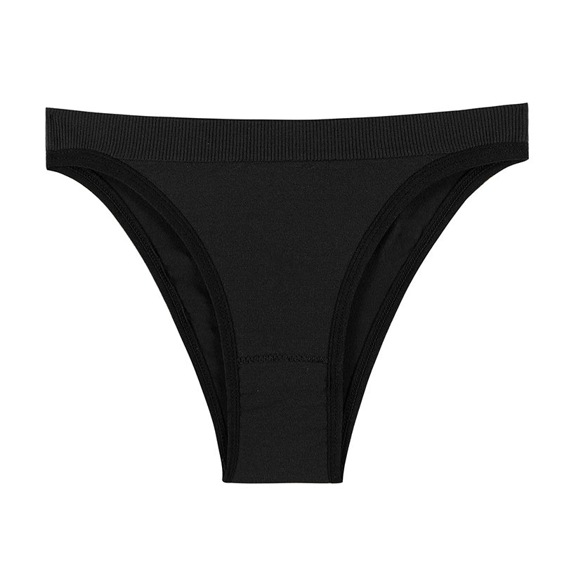 Culottes pour femmes, slips sans couture, sous-vêtements féminins, taille basse